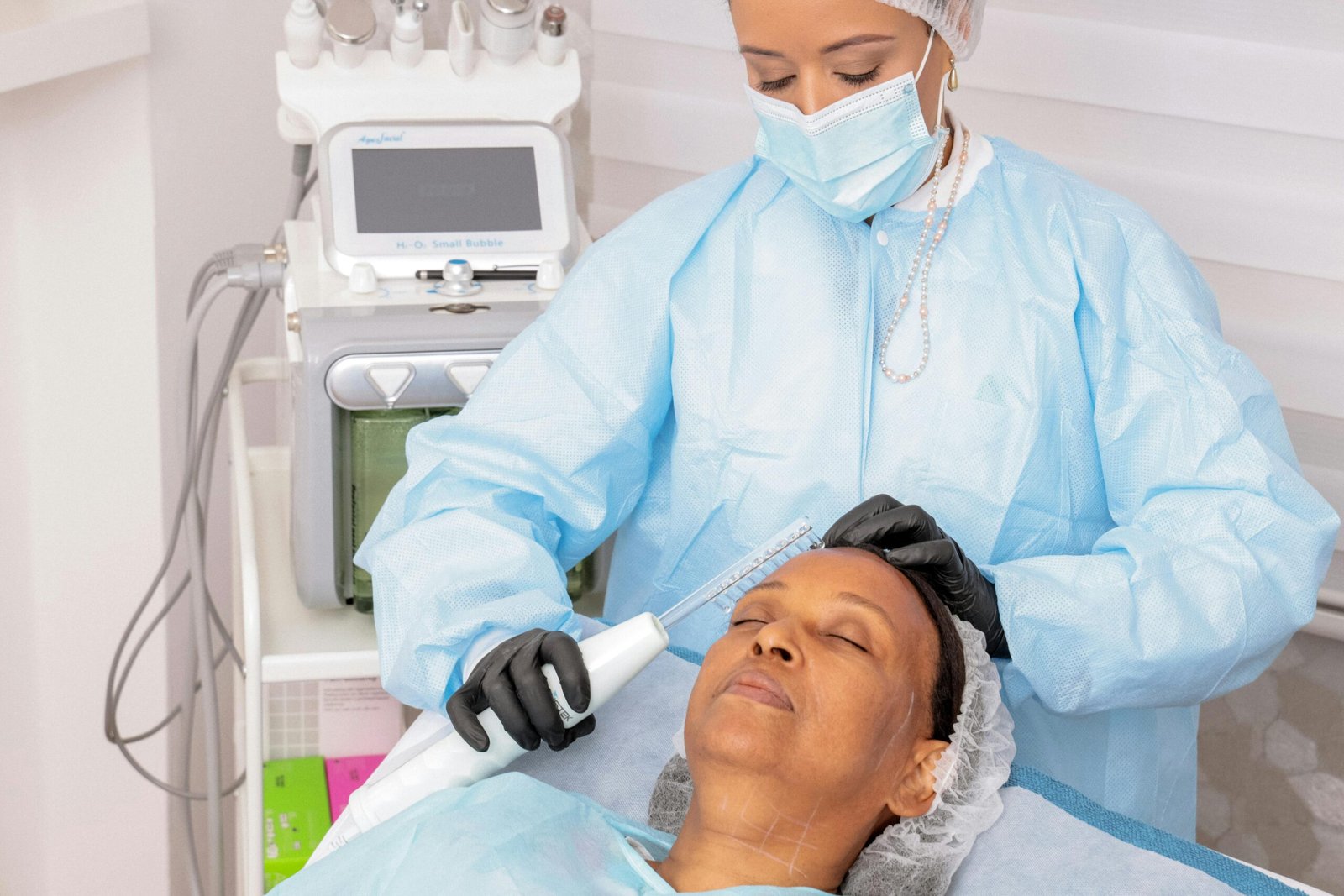 aplicación de Hifu Facial